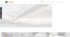 Desktop Screenshot of lumaoptics.net